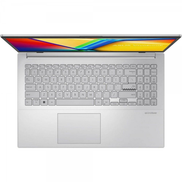 Ноутбук ASUS Vivobook Go 15 E1504FA-WH56 AMD Ryzen 5 7520U/16Gb (soldered D5)/SSD512Gb/UMA/15.6"/IPS/FHD/1920x1080/60Hz/Win11 (SL English)/Silver/1.63kg