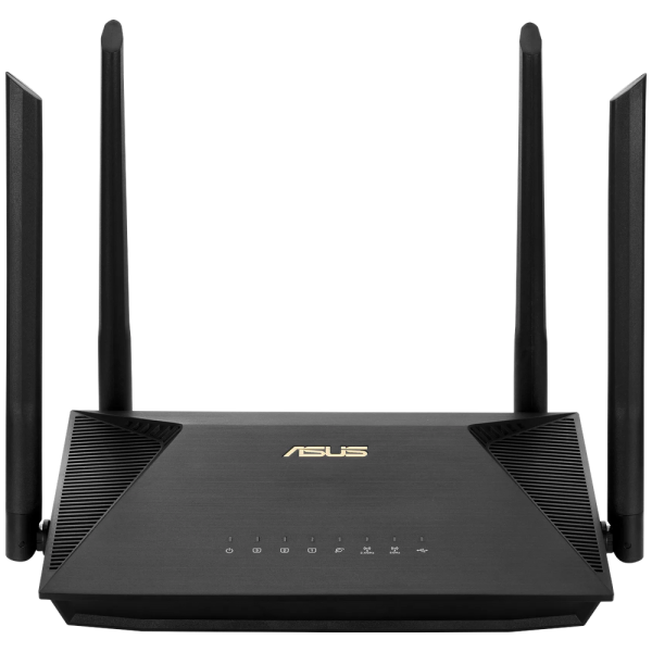 Маршрутизатор ASUS RT-AX1800U WiFi 6 3x1G USB 1201+574Mbps 5GHz/2.4GHz