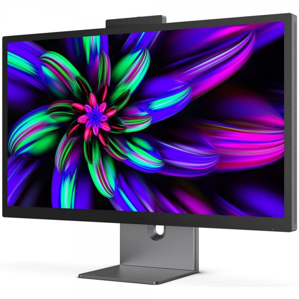 Монитор 27" PHILIPS 27E3U7903 IPS, 5120x2880, 70Hz, 4ms, 500сd/m, 2000:1, HDR10 | HDMI(2.1), DP Out, Type-C, 2xThunderbolt 4 (96W), 4xUSB 3.2, RJ45 | HAS, InPSU, Speakers, Cam, Vesa 100, Black/Grey