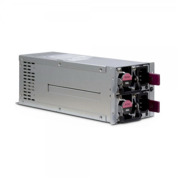 Блок питания серверный ASPower R2A-DV0800-N 2URedundant 800W (ШВГ=77.5*84*225mm), 80+ Gold, OEM
