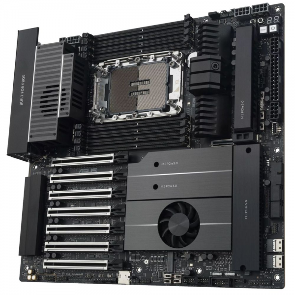 Материнская плата ASUS PRO WS W890E-SAGE SE LGA4710-2 EEB 8xDDR5 7xPCIEx16 4xM.2 2xUSB-C 2xmini DP 2x10GLAN