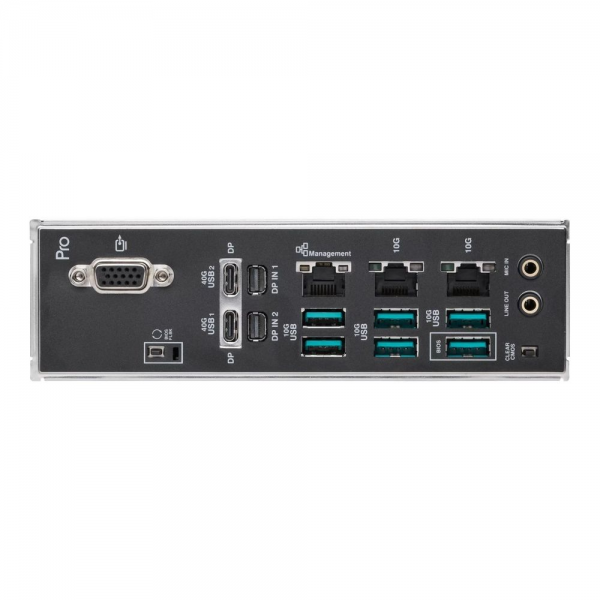 Материнская плата ASUS PRO WS W890E-SAGE SE LGA4710-2 EEB 8xDDR5 7xPCIEx16 4xM.2 2xUSB-C 2xmini DP 2x10GLAN