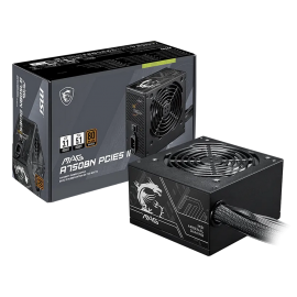 Блок питания ПК MSI MAG A750BN PCIE5 II 750W, Non-Modular, 80+ Bronze, Color Box