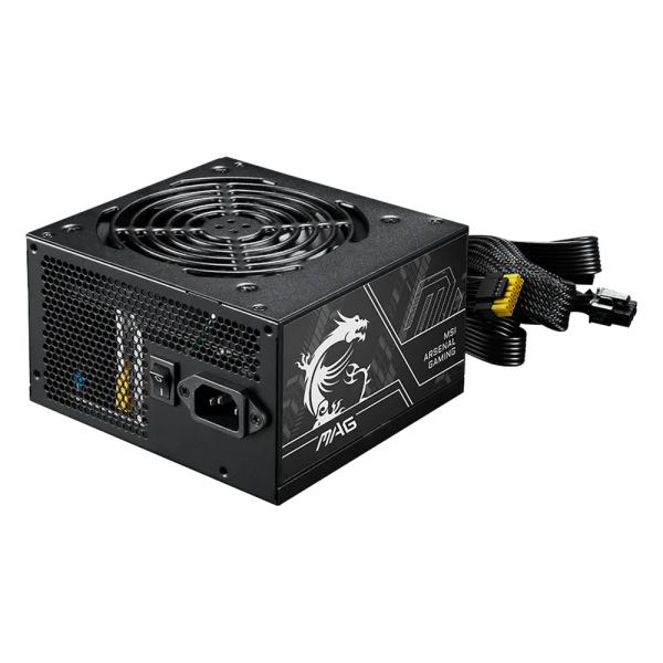 Блок питания ПК MSI MAG A750BN PCIE5 II 750W, Non-Modular, 80+ Bronze, Color Box