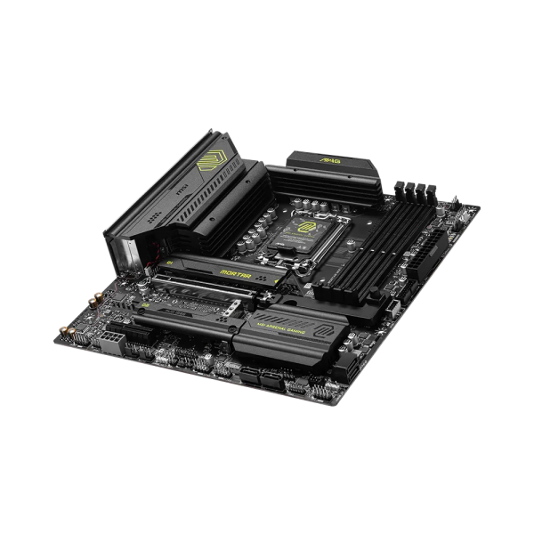 Материнская плата MSI MAG B860M MORTAR WIFI B860, LGA1851, 4*DDR5, 1*PCIEx16, 1*PCIEx4, 3*M.2, 2*TypeC, 3*USB3.2Gen2, 2*USB3.2 Gen1, 8*USB2.0, 4*SATA3.0, 5G, Type-C(DP), DP, HDMI, M-ATX, RTL