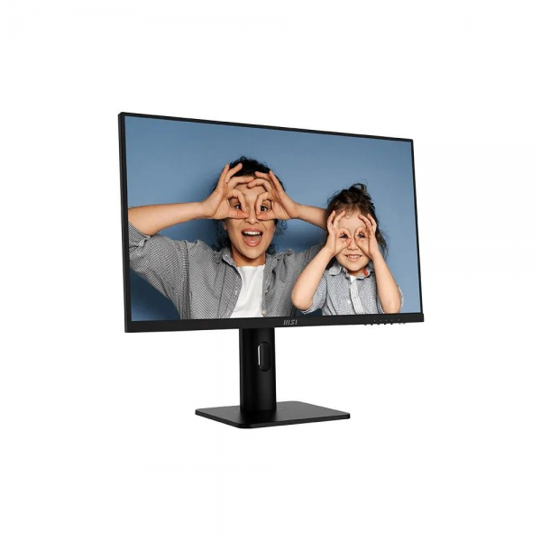 Монитор 27" MSI PRO MP273UP E6 IPS, 3840x2160, 60Hz, 4ms, 300сd/m, 1000:1, HDR | 2xHDMI(2.0b), DP(1.4a) | HAS, Pivot, Swivel, ExPSU, Speakers, Vesa 75, Black