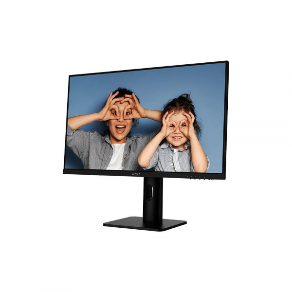 Монитор 27" MSI PRO MP273UP E6 IPS, 3840x2160, 60Hz, 4ms, 300сd/m, 1000:1, HDR | 2xHDMI(2.0b), DP(1.4a) | HAS, Pivot, Swivel, ExPSU, Speakers, Vesa 75, Black