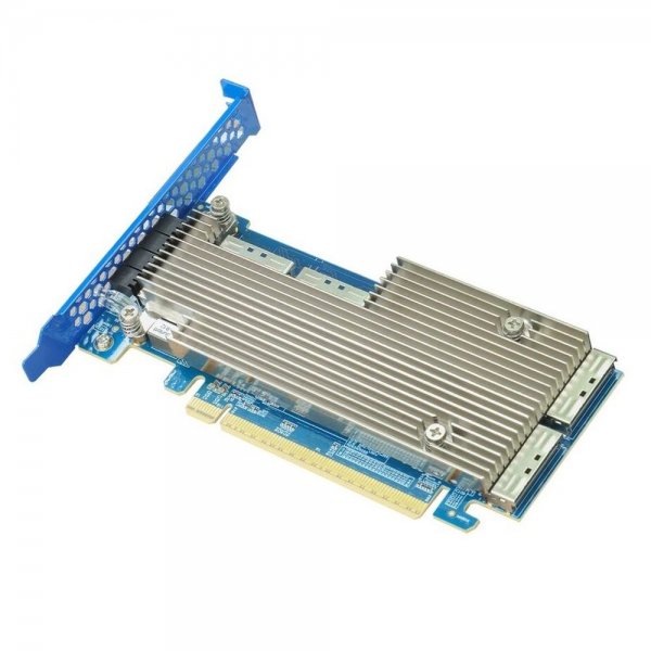 HBA-адаптер HighPoint Rocket 1628A, PCIe 5.0 x16, Ports: 4x MCIO x8, LP
