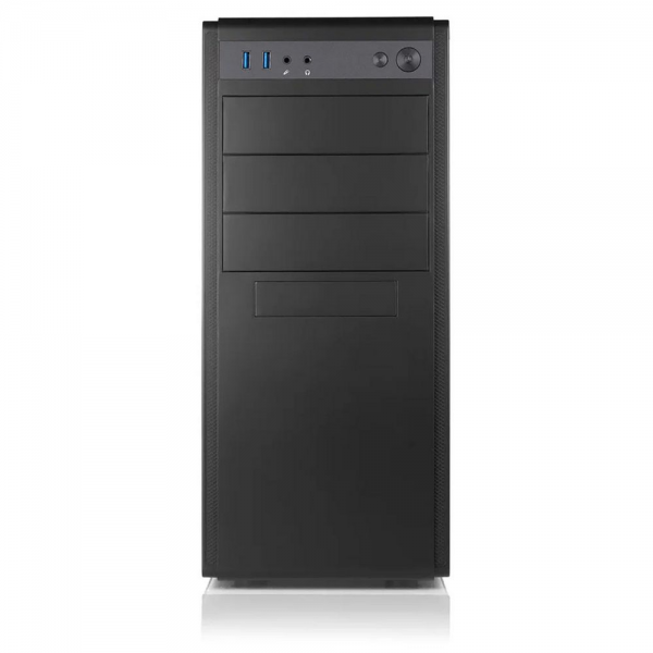 Корпус для ПК FoxLine FL-886-FZ500R-U32 ATX case, black w/PSU 500W 12cm, w/2xUSB3.0, w/ pwr cord, w/o FAN