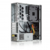 Корпус для ПК FoxLine FL-1001-TFX300S-U32C mATX case, black w/PSU TFX 300W, w/2xUSB2.0+2xUSB3.0+1xType-C (USB2.0),w/1xcombo audio, w/pwr cord, w/ 8cm FAN