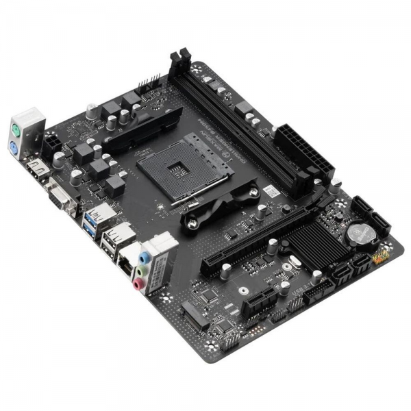 Материнская плата Maxsun MS-Challenger B450M AM4, B450, 2xDDR4, 1*PCIEx16, 1*PCIEx1, 1*M.2, 4*USB3.2Gen1, 4*USB2.0, 4*SATA3.0, 1G, VGA, HDMI, M-ATX, RTL
