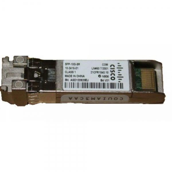 Трансивер CISCO 10GBASE-SR SFP+ module, LC (PC or UPC) Duplex, MMF, 850nm, up to 400m, Enterprise-Class SFP-10G-SR=