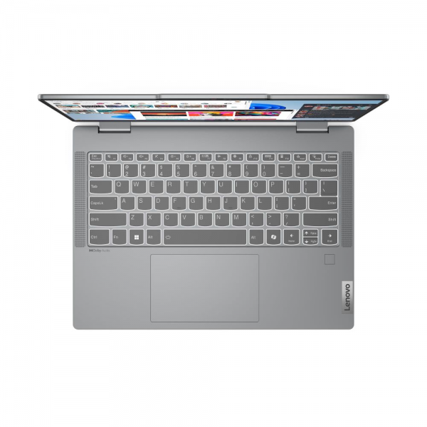 Ноутбук Lenovo IdeaPad 5 2-in-1 14IRH9 Intel Core i5-13420H/16Gb (soldered D5)/SSD1Tb/UMA/14"/OLED/Touch/WUXGA/1920x1200/60Hz/NoOS/Luna Grey/1.5kg