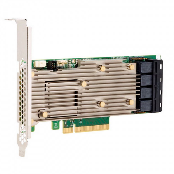 RAID-контроллер Broadcom 9460-16I SGL (05-50011-00 / 03-50011-30007 / 03-50011-30008 / 03-50011-30009 / 03-50011-30010 / 03-50011-30011) PCIe 3.1 x8 LP, SAS/SATA/NVMe, RAID 0,1,5,6,10,50,60, 16port(4* int SFF8643), 4GB Cache, 3516ROC, RTL (Sn) {5}, (0036