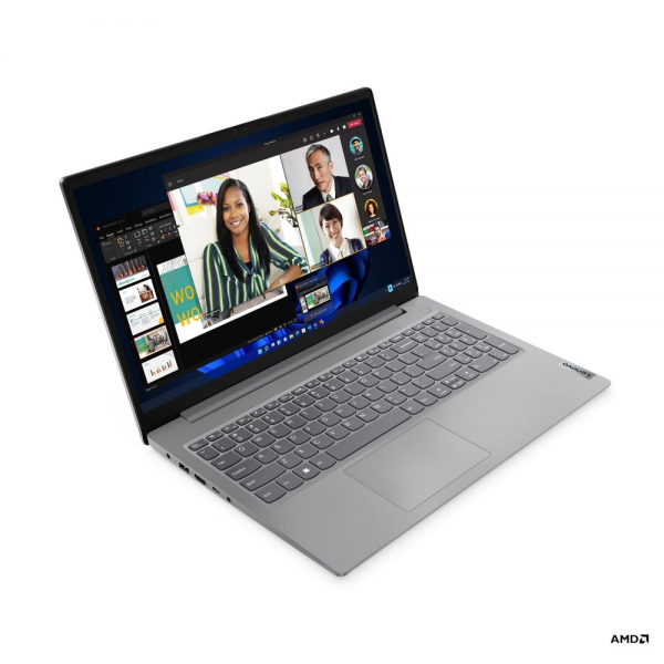 Ноутбук Lenovo V15 G4 AMN AMD Ryzen 5 7520U/16Gb (soldered D5)/SSD512Gb/UMA/15.6"/TN/FHD/1920x1080/60Hz/NoOS/RJ-45/Arctic Grey/1.63kg