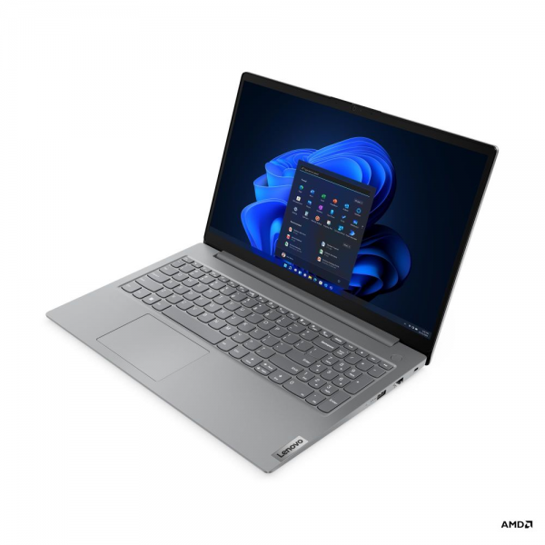 Ноутбук Lenovo V15 G4 AMN AMD Ryzen 5 7520U/16Gb (soldered D5)/SSD512Gb/UMA/15.6"/TN/FHD/1920x1080/60Hz/NoOS/RJ-45/Arctic Grey/1.63kg