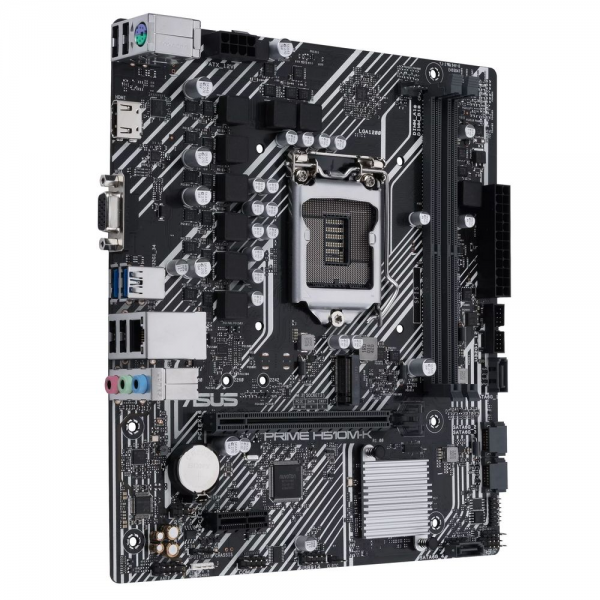 Материнская плата ASUS Bad Pack PRIME H510M-K R2.0 LGA1200 mATX 2xDDR4 PCIEx16 PCIEx1 M.2 HDMI VGA GLAN bp