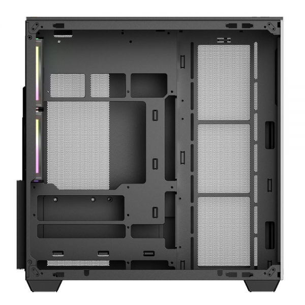 Корпус для ПК Ocypus Case Delta C74 BK ARGB ATX / win / black / 2 ARGB fans / no PSU /Tempered Glass