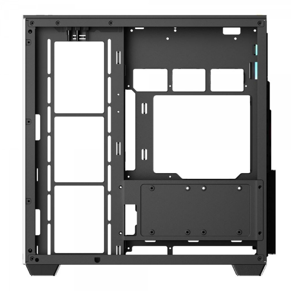 Корпус для ПК Ocypus Case Delta C74 BK ARGB ATX / win / black / 2 ARGB fans / no PSU /Tempered Glass