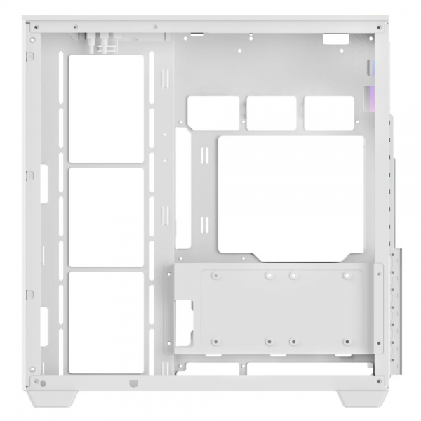 Корпус для ПК Ocypus Delta C74 WH ARGB ATX / win / white / 2 ARGB fans / no PSU /Tempered Glass