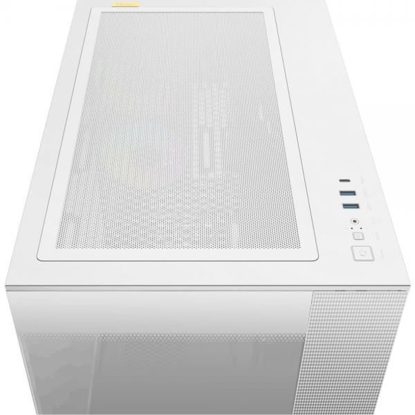 Корпус для ПК Ocypus Delta C74 WH ARGB ATX / win / white / 2 ARGB fans / no PSU /Tempered Glass