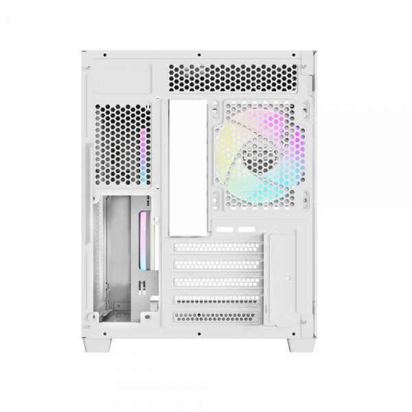 Корпус для ПК Ocypus Gamma C54 WH ARGB mATX / win / white / 3 ARGB fans / no PSU / Tempered Glass