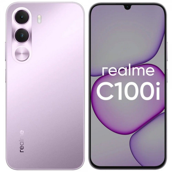 Смартфон Realme C100i 4+128 фиолетовый