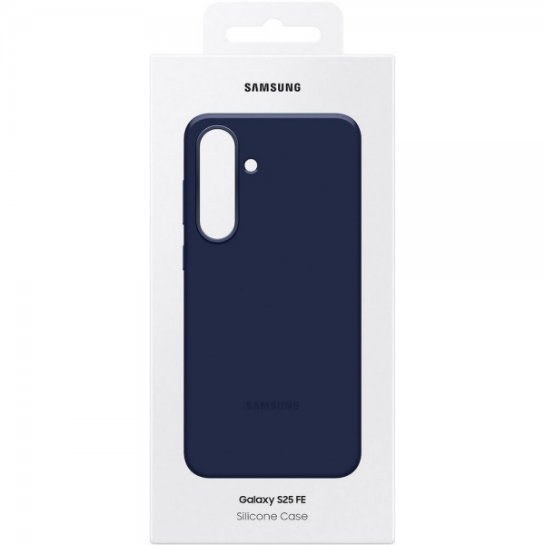 Чехол-накладка Silicone Case Galaxy S25 FE, синий