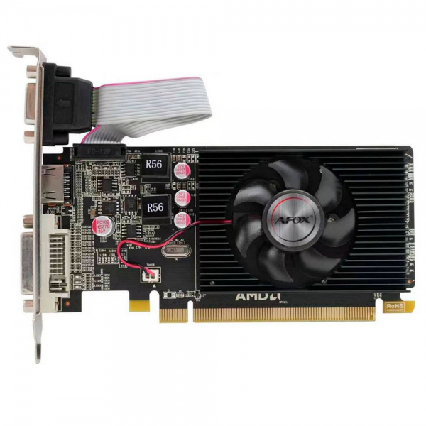 Видеокарта Afox R5 230 2GB DDR3 64bit DVI HDMI 1FAN LP RTL