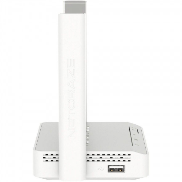Маршрутизатор NETCRAZE Carrier NC-1721 Интернет-центр с Mesh Wi-Fi 5 AC1200, 3-портовым Smart-коммутатором и портом USB