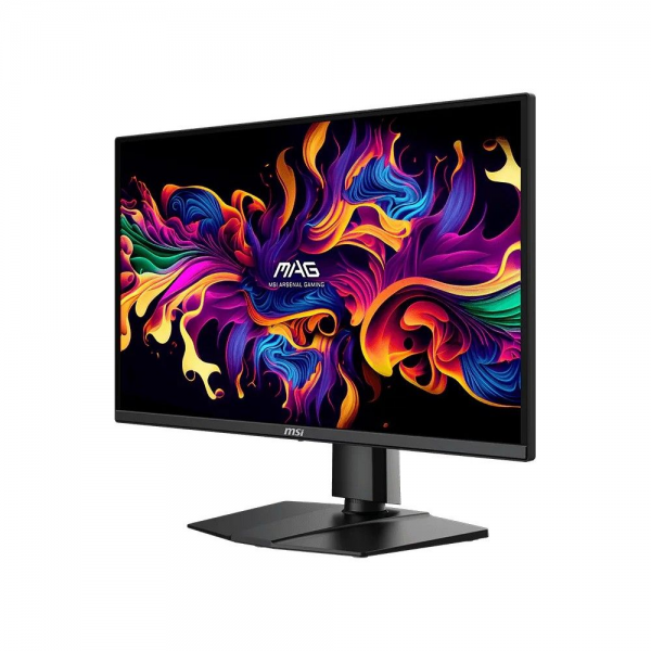 Монитор 26.5" MSI MAG 272QP QD-OLED X24 QD-OLED, 2560x1440, 240Hz, 0,03ms, 200сd/m, 1500000:1, HDR | 2xHDMI(2.1), DP(1.4a), Type-C(PD-15W) | HAS, Pivot, Swivel, InPSU, Vesa 100, Black