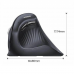Беспроводная компьютерная мышь вертикальная UGREEN MU008 (25444) Wireless Vertical Mouse 2.4 GHz&BT. Цвет: черный