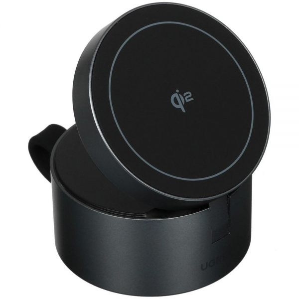 Беспроводное зарядное устройство UGREEN W712 (65148) 3-in-1 Magnetic Qi2 Wireless Charger 15W EU. Цвет: серый космос