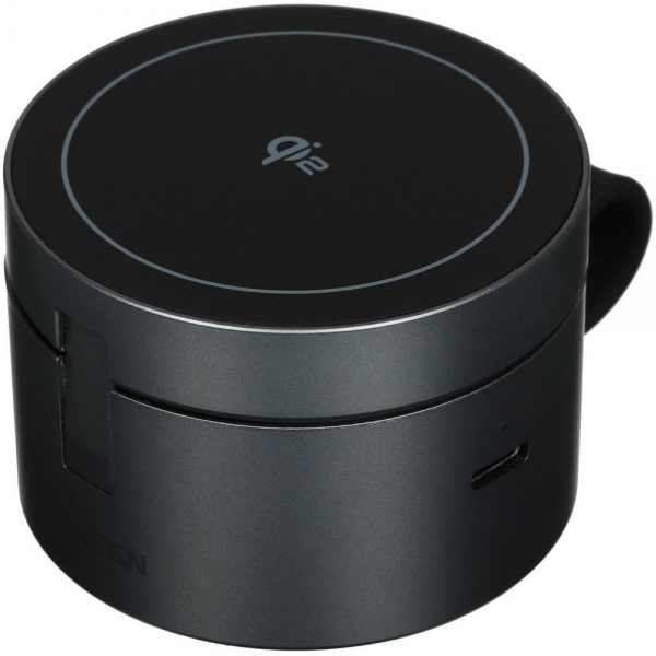 Беспроводное зарядное устройство UGREEN W712 (65148) 3-in-1 Magnetic Qi2 Wireless Charger 15W EU. Цвет: серый космос