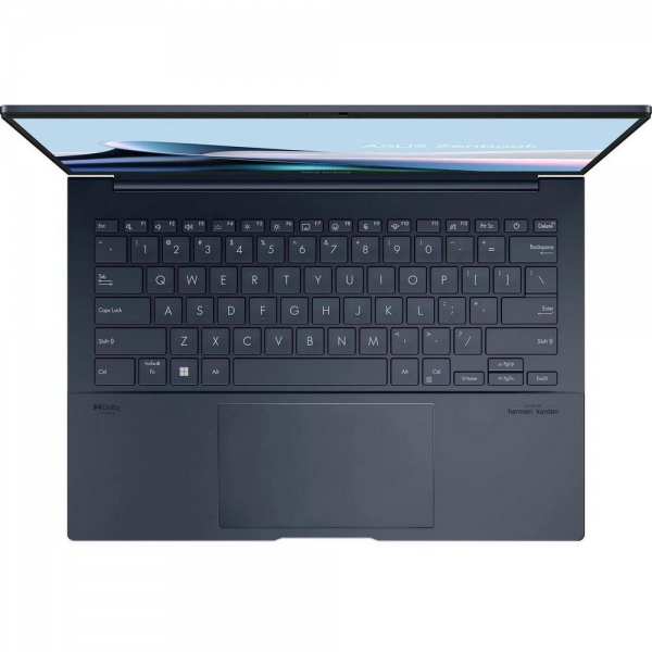 Ноутбук ASUS Zenbook 14 UX3405CA-ST1350 Intel Core Ultra 5 225H/16Gb (soldered D5)/SSD512Gb/UMA/14"/OLED/WQXGA+/2880x1800/120Hz/NoOS/Blue/1.28kg
