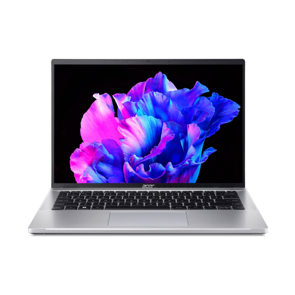 Ноутбук Acer Swift Go 14 SFG14-73-56KL Intel Core Ultra 5 125H/16Gb (soldered D5)/SSD512Gb/UMA/14"/OLED/WQXGA+/2880x1800/90Hz/NoOS/Silver/1.25kg