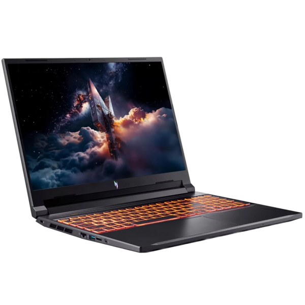 Ноутбук Acer Nitro V 16 ANV16-72-72ZY Intel Core 7 240H/16Gb (D5)/SSD512Gb/RTX5070 8Gb (85W)/16"/IPS/WUXGA/1920x1200/180Hz/Win11/RJ-45/Black/2.1kg