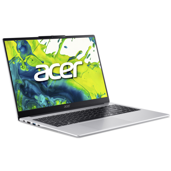 Ноутбук Acer Aspire Lite 15 AL15-74P-569P Intel Core Ultra 5 125H/16Gb (D5)/SSD512Gb/UMA/15.6"/IPS/FHD/1920x1080/60Hz/NoOS/Silver/1.59kg