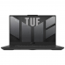 Ноутбук ASUS TUF Gaming A17 FA707NUG-HX182 AMD Ryzen 7 7445HS/16Gb (D5)/SSD512Gb/RTX4050 6Gb (115W)/17.3"/IPS/FHD/1920x1080/144Hz/NoOS/RJ-45/Mecha Gray/2.6kg