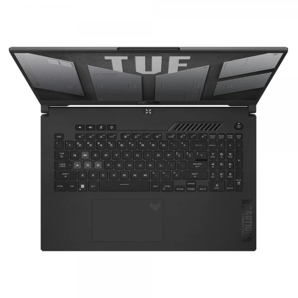 Ноутбук ASUS TUF Gaming A17 FA707NUG-HX182 AMD Ryzen 7 7445HS/16Gb (D5)/SSD512Gb/RTX4050 6Gb (115W)/17.3"/IPS/FHD/1920x1080/144Hz/NoOS/RJ-45/Mecha Gray/2.6kg