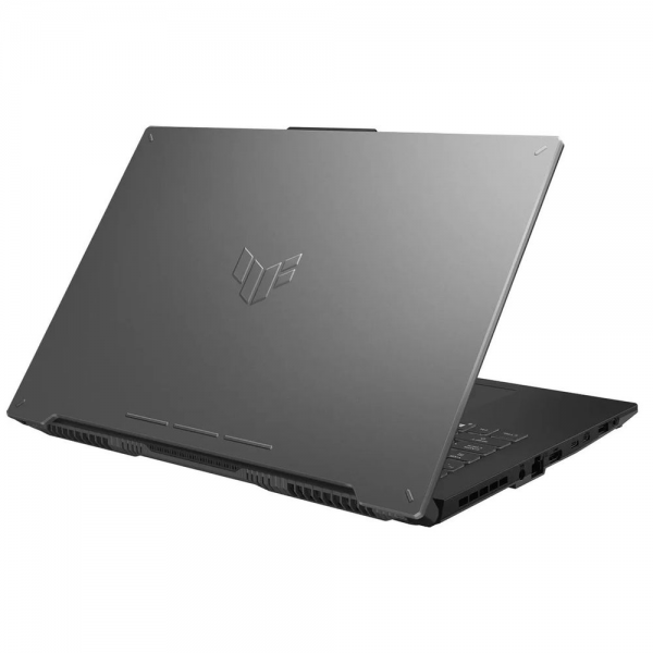 Ноутбук ASUS TUF Gaming A17 FA707NUG-HX182 AMD Ryzen 7 7445HS/16Gb (D5)/SSD512Gb/RTX4050 6Gb (115W)/17.3"/IPS/FHD/1920x1080/144Hz/NoOS/RJ-45/Mecha Gray/2.6kg