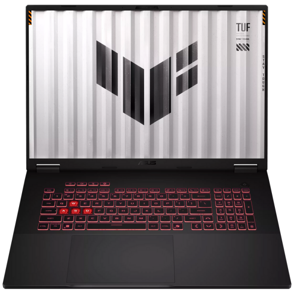 Ноутбук ASUS TUF Gaming A18 FA808UM-S8117 AMD Ryzen 7 260/16Gb (D5)/SSD512Gb/RTX5060 8Gb (115W)/18"/IPS/WUXGA/1920x1200/144Hz/NoOS/RJ-45/Grey/2.6kg