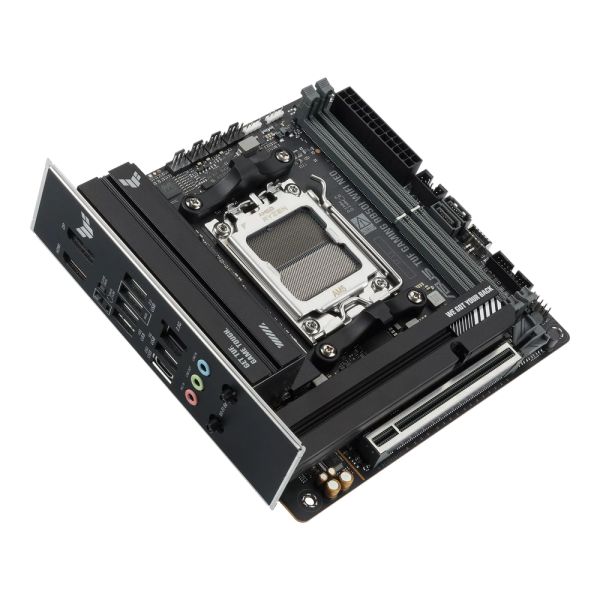 Материнская плата ASUS TUF GAMING B850I WIFI NEO AM5 mini-ITX 2xDDR5 1xPCIEx16 1xM.2 USB-C DP HDMI 2,5GLAN WiFi 6E
