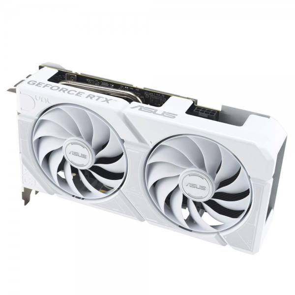 Видеокарта ASUS RTX5060Ti DUAL WHITE OC 16GB GDDR7 128bit 3xDP HDMI 2FAN RTL (DUAL-RTX5060TI-O16G-WHITE)