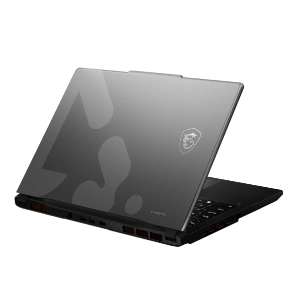 Ноутбук MSI Cyborg 15 Max C2WG-227XRU Intel Core 7 240H/16Gb (2*8 D5)/SSD512Gb/RTX5070 8Gb (100W)/15.6"/IPS/FHD/1920x1080/144Hz/NoOS/RJ-45/Grey/1.95kg