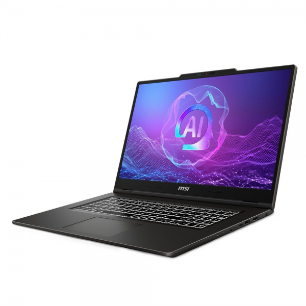 Ноутбук MSI VenturePro 17 AI A2HVEG-029XRU Intel Core Ultra 5 225H/16Gb (2*8 D5)/SSD512Gb/RTX4050 6Gb (45W)/17.3"/IPS/FHD/1920x1080/144Hz/NoOS/RJ-45/Solid Gray/2.4kg