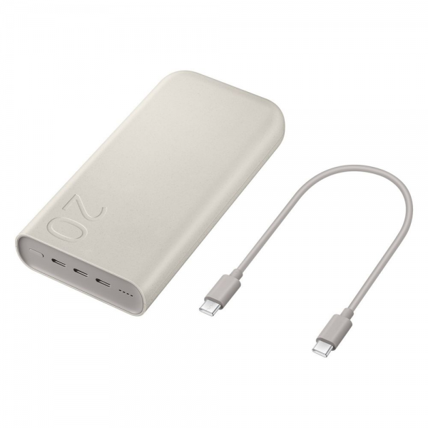 Внешний аккумулятор Samsung 20000mAh (EB-P4520XUEGRU) бежевый
