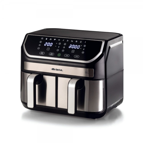 Аэрогриль Ariete 00C462500AR0 8л, 2 чаши, титаниум