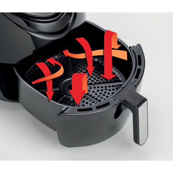 Аэрогриль Ariete 00C461800AR0 4618 дизайнерский, 5,5л, черный
