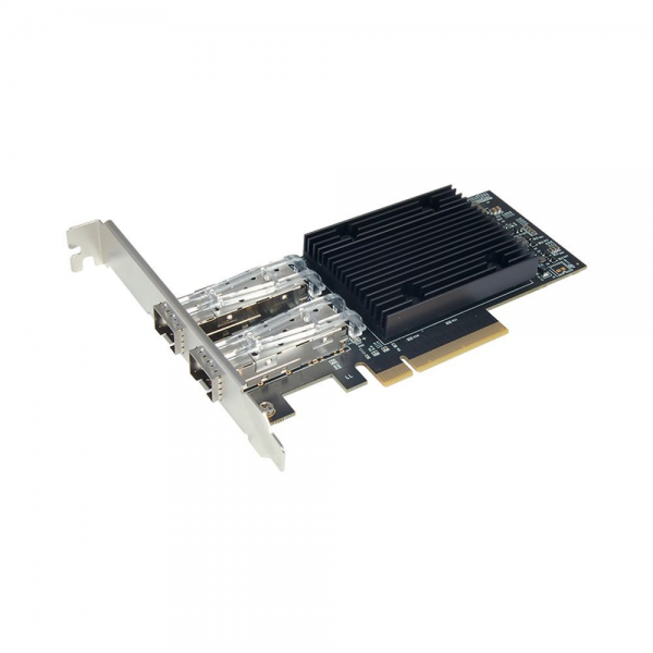 Сетевой адаптер STLab N-1100 2x25GbE, PCIe 3.0 x8, SFP28, BCM57414, Ethernet Adapter
